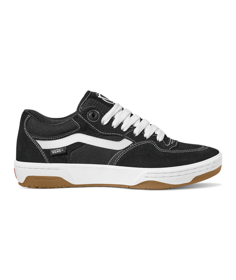 VANS Rowan 2 Shoes Black/White Men's Skate Shoes Vans 