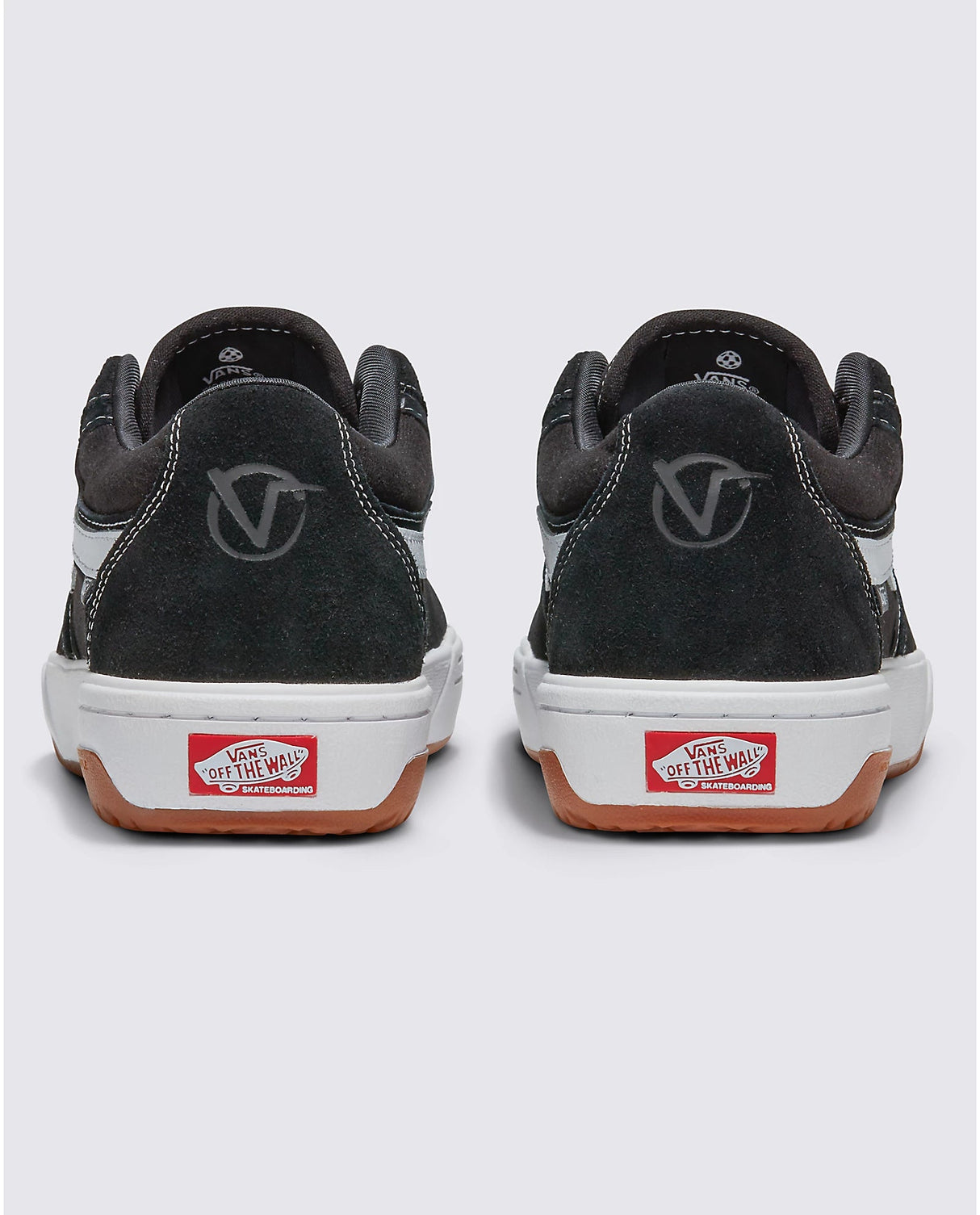 VANS Rowan 2 Shoes Black/White Men's Skate Shoes Vans 