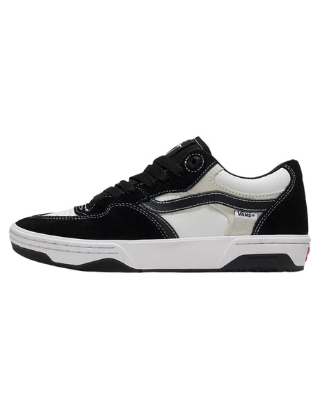 VANS Rowan 2 Shoes Black/White/Black Men's Skate Shoes vans 