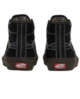 VANS Crockett High Decon Shoes Black/Chocolate Men's Skate Shoes Vans 