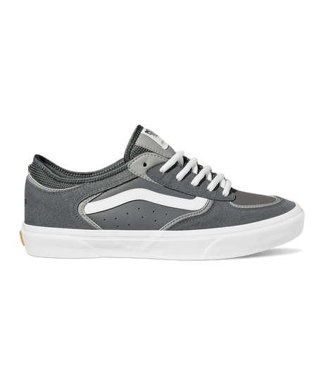 VANS Skate Rowley Shoes Grey/White Men's Skate Shoes Vans 
