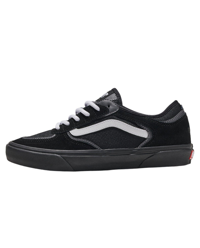 VANS Skate Rowley Shoe Black/White/Black Men's Skate Shoes Vans 