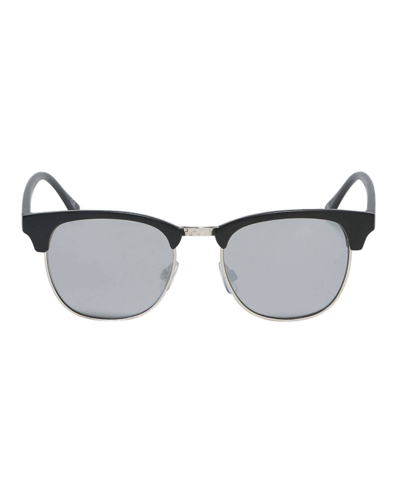 VANS Dunville Sunglasses Matte Black/Silver Mirror Sunglasses Vans 