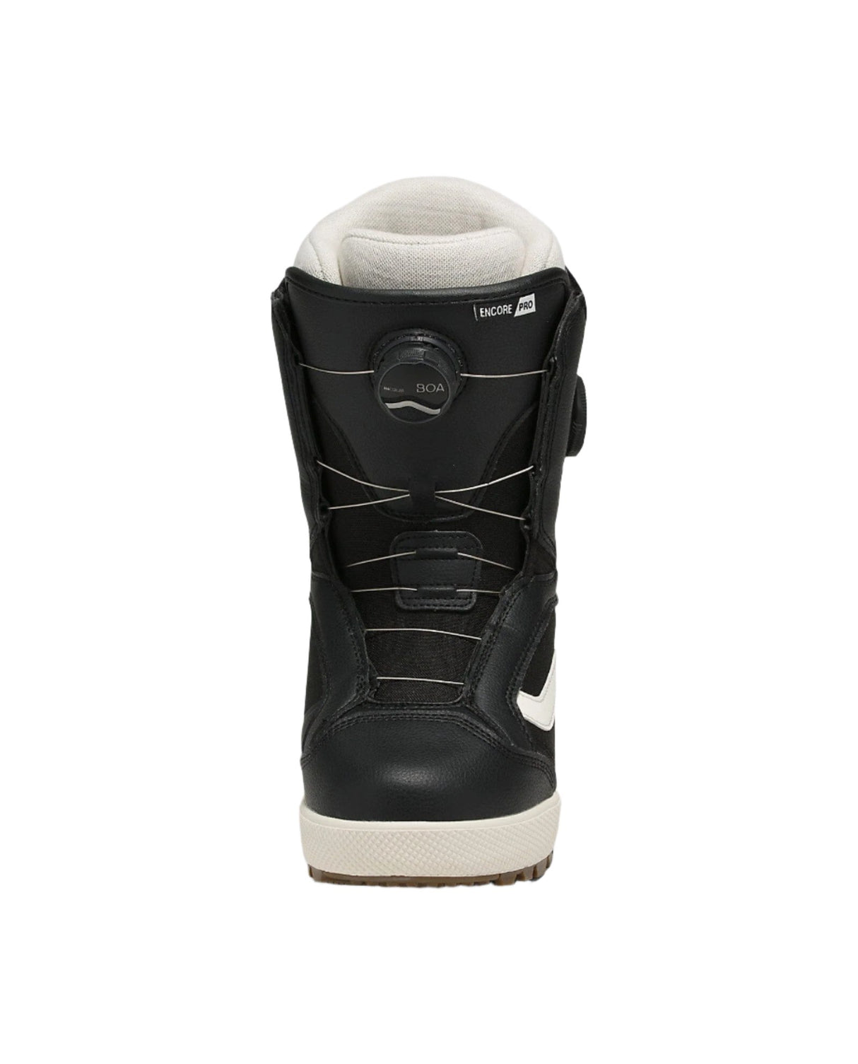 VANS Women's Encore Pro Snowboard Boots Black/Marshmallow 2024 Women's Snowboard Boots Vans 