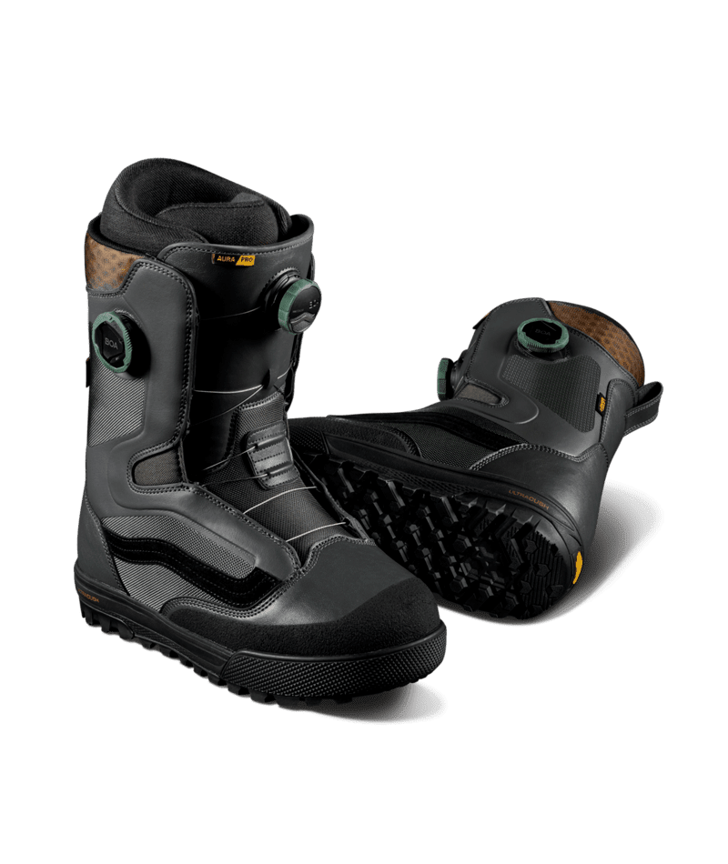 VANS Aura Pro Snowboard Boots Forest/Black 2024 Men's Snowboard Boots Vans 