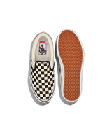 VANS Skate Slip-On Shoes Checkerboard Black/Off White Men's Skate Shoes Vans 
