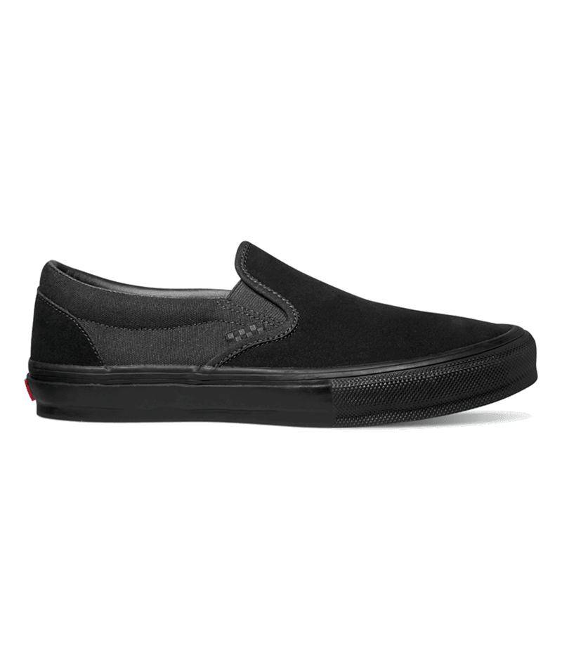 VANS Skate Slip On Shoes Black/Black Men's Skate Shoes Vans 