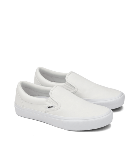 VANS Skate Slip On Shoes True White Men's Skate Shoes Vans 