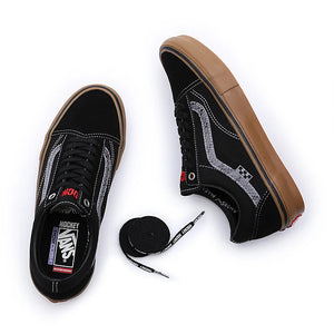 VANS x Hockey Skate Old School Shoe Black/Snake Men's Skate Shoes Vans 