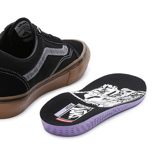 VANS x Hockey Skate Old School Shoe Black/Snake Men's Skate Shoes Vans 