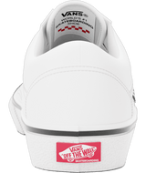 VANS Skate Old Skool Leather Shoes White/White Men's Skate Shoes Vans 