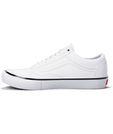 VANS Skate Old Skool Leather Shoes White/White Men's Skate Shoes Vans 