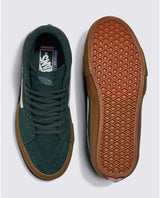 VANS Skate Sk8-Hi Shoes Dark Green/Gum Men's Skate Shoes Vans 