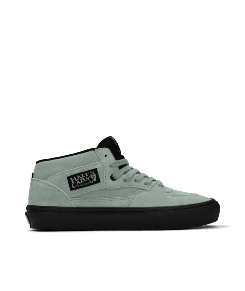 VANS Skate Half Cab Shoe Grey/Olive Men's Skate Shoes Vans 