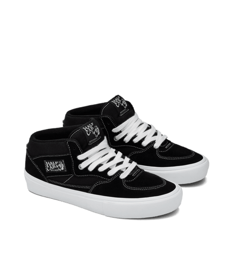 VANS Skate Half Cab Shoes Black/White Men's Skate Shoes Vans 