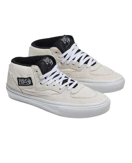 VANS Skate Half Cab Shoes White/Black Men's Skate Shoes Vans 