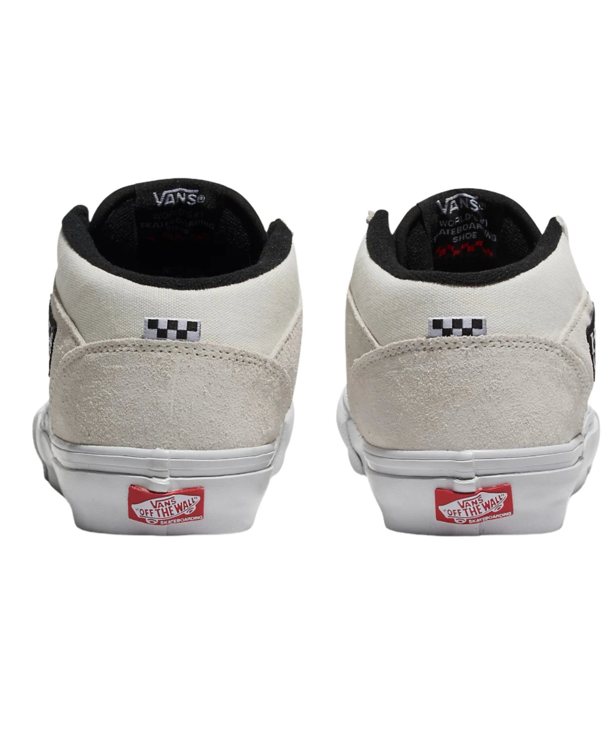 VANS Skate Half Cab Shoes White/Black Men's Skate Shoes Vans 