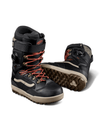 VANS Women's Luna Ventana Pro Snowboard Boot Black/Red 2025 Women's Snowboard Boots Vans 
