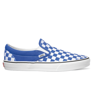 VANS Women s Classic Slip on Colour Theory Checkerboard Tri Tone