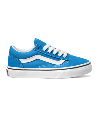 VANS Kids Old Skool Shoes Colour Theory Brilliant Blue Youth and Toddler Skate Shoes Vans 