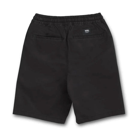 VANS Boy's Range Elastic Waist Shorts Black Boy's Walkshorts Vans 