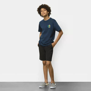 VANS Boy's Range Elastic Waist Shorts Black Boy's Walkshorts Vans 