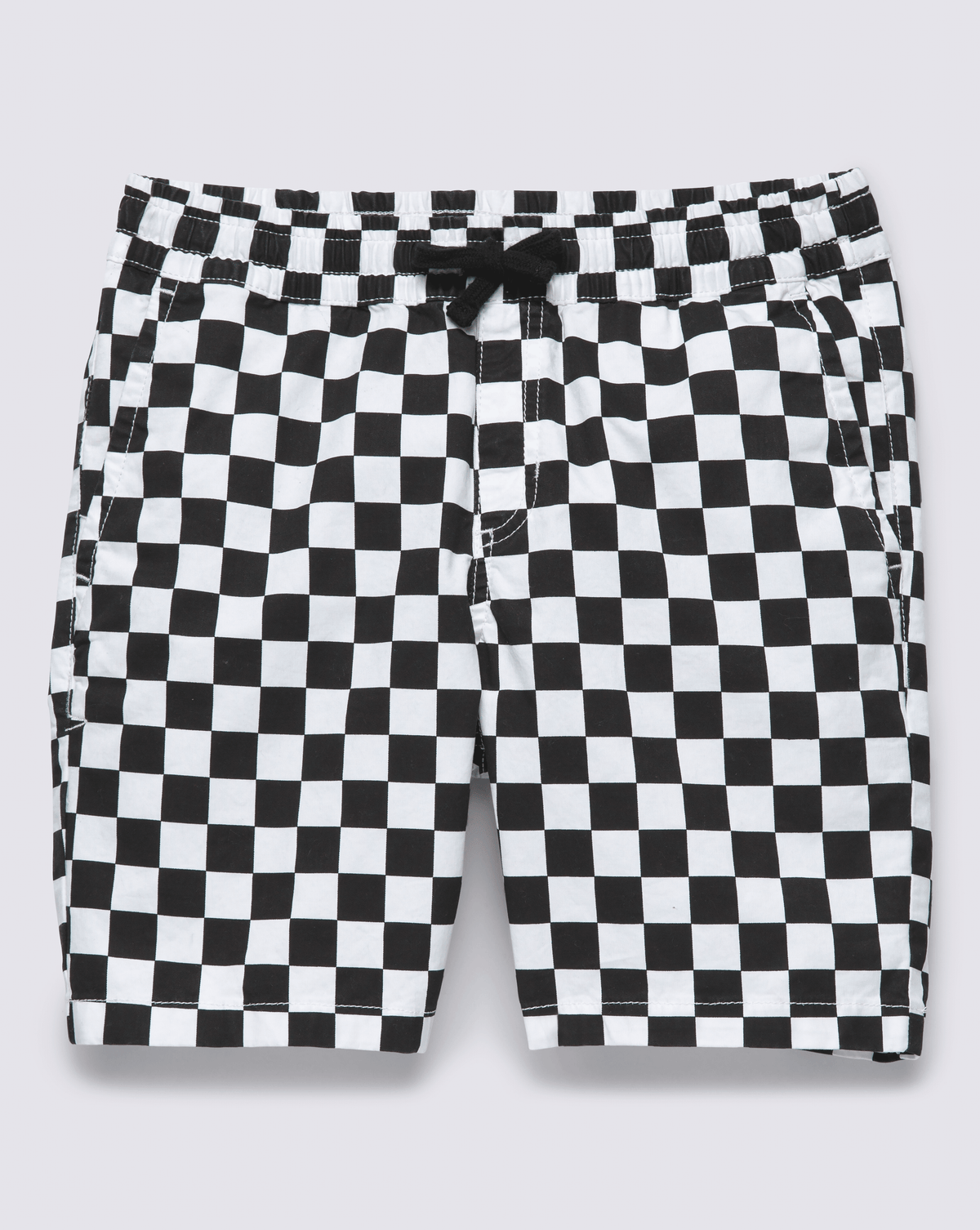 VANS Boy s Range Elastic Waist Shorts Checkerboard Freeride Boardshop