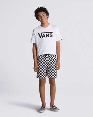 VANS Boy's Range Elastic Waist Shorts Checkerboard Boy's Walkshorts Vans 