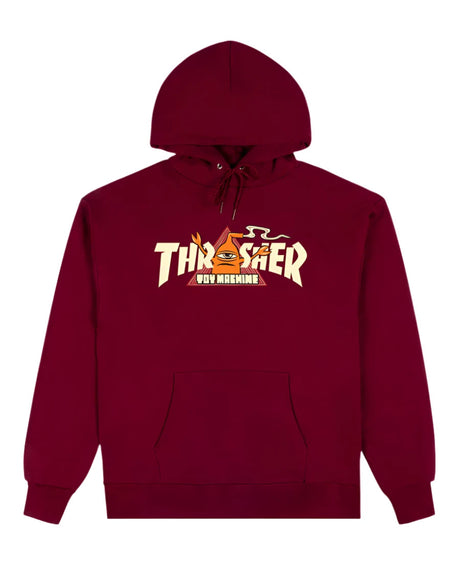 スノーボード AA HARD WEAR22-23BONDING HOODIE THRASHER Thrasher Hoodies & Sweatshirts - Skate Warehouse