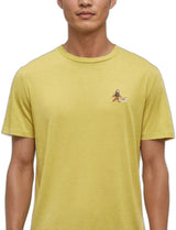 TENTREE Sasquatch T-Shirt Dusk Yellow Heather/Fishing Men's Short Sleeve T-Shirts Tentree 