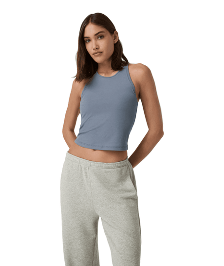 VUORI Women's Pose Plyo Tank Slate Blue Women's Tank Tops and Halter Tops Vuori 