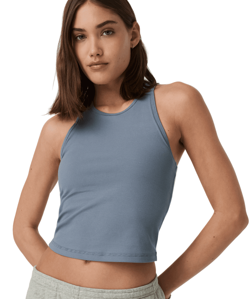 VUORI Women's Pose Plyo Tank Slate Blue Women's Tank Tops and Halter Tops Vuori 