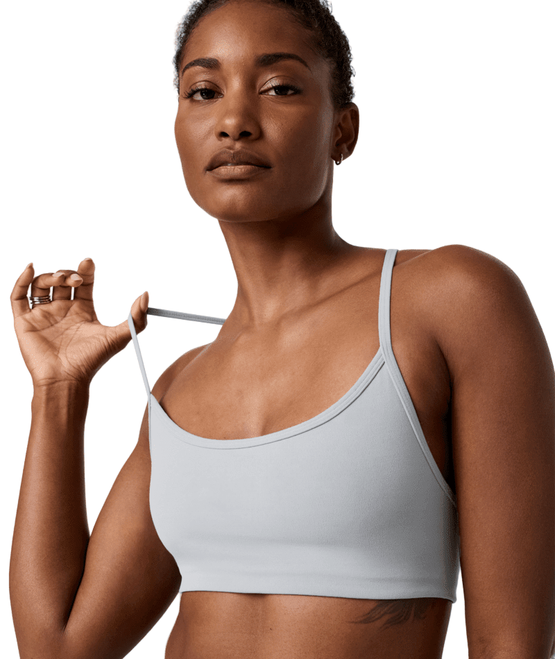 VUORI Women's AllTheFeels Bra Sea Glass Women's Tank Tops and Halter Tops Vuori 