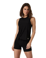 VUORI Women's Energy Top Long Black Women's Tank Tops and Halter Tops Vuori 