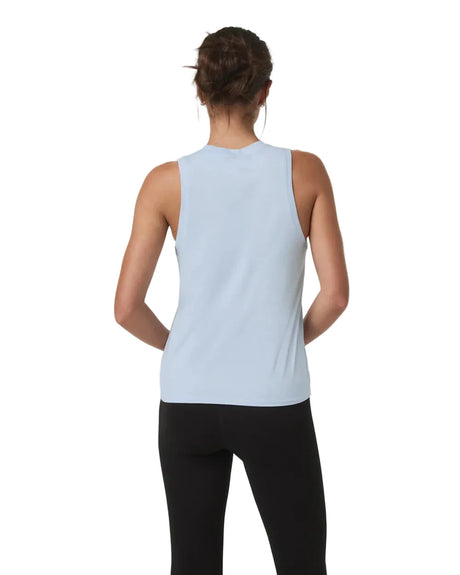 VUORI Women's Energy Top Long Soft Sky Heather Women's Tank Tops and Halter Tops Vuori 