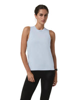 VUORI Women's Energy Top Long Soft Sky Heather Women's Tank Tops and Halter Tops Vuori 