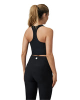 VUORI Women's Elevation Racerback Tank Black Heather Women's Tank Tops and Halter Tops Vuori 