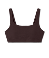 VUORI Women's AllTheForm Bra French Roast Women's Tank Tops and Halter Tops Vuori 