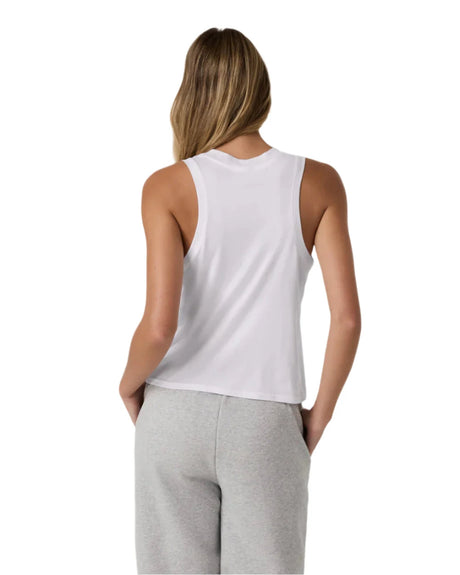 VUORI Women's Energy Top White Women's Tank Tops and Halter Tops Vuori 