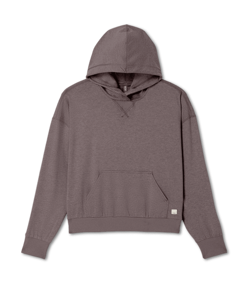 VUORI Women's Halo Pullover Hoodie Huckleberry Heather Women's Pullover Hoodies Vuori 