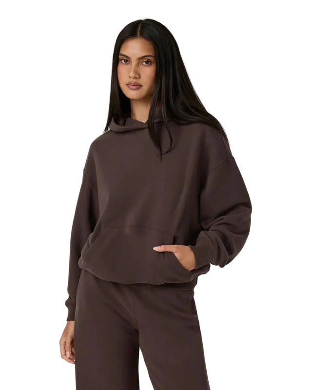 VUORI Women's Sedona Classic Pullover Hoodie French Roast Women's Pullover Hoodies Vuori 