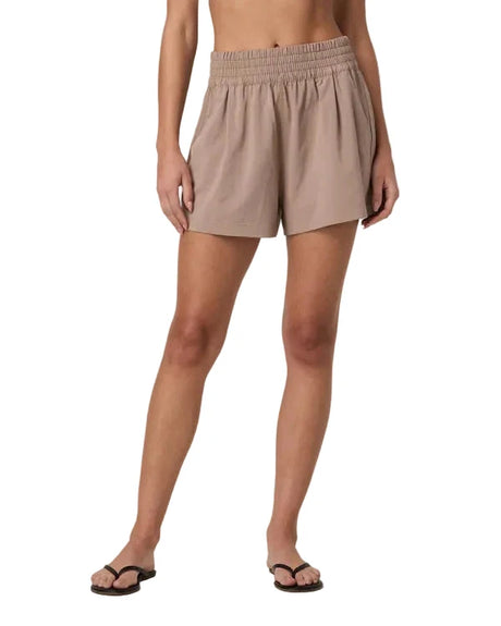 VUORI Villa Everyday Short Sorrel Brown Women's Shorts Vuori 