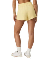 VUORI Women's Halo Performance 2.0 Short Lemon Snap Heather Women's Shorts Vuori 