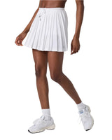 VUORI Women's Clementine Pleated Skirt White Women's Skirts Vuori 