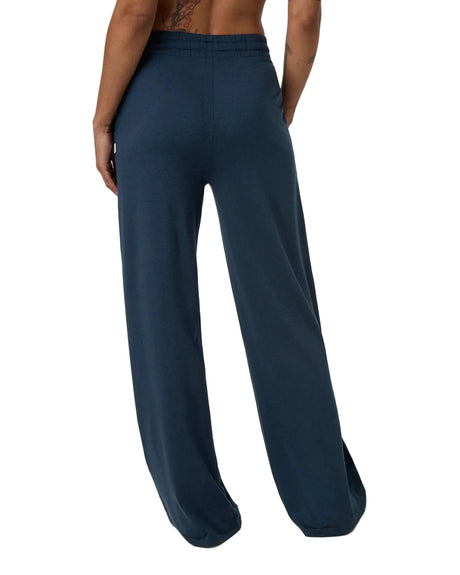 VUORI Women's Halo Essential Wide Leg Pant Blue Coast Heather Women's Pants Vuori 