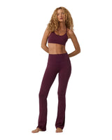 VUORI Women's AllTheFeels Slim Flare Leggings Cerise Women's Pants Vuori 