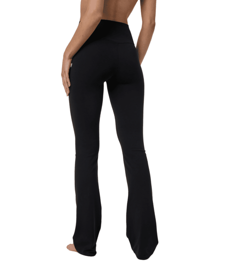 VUORI Women's AllTheFeels Slim Flare Leggings Black Women's Pants Vuori 