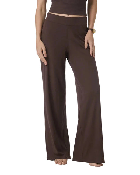 VUORI Women's Pose Wide Leg Pant French Roast Women's Pants Vuori 