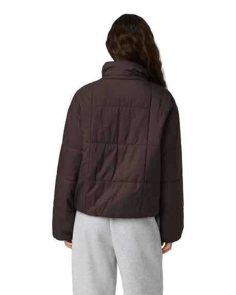 VUORI Women's Canyon Insulated Sporty Jacket French Roast Women's Street Jackets Vuori 