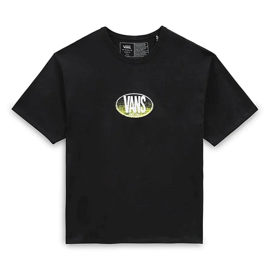 VANS Off The Wall Gradient Logo Loose Fit T-Shirt Black - Freeride Boardshop